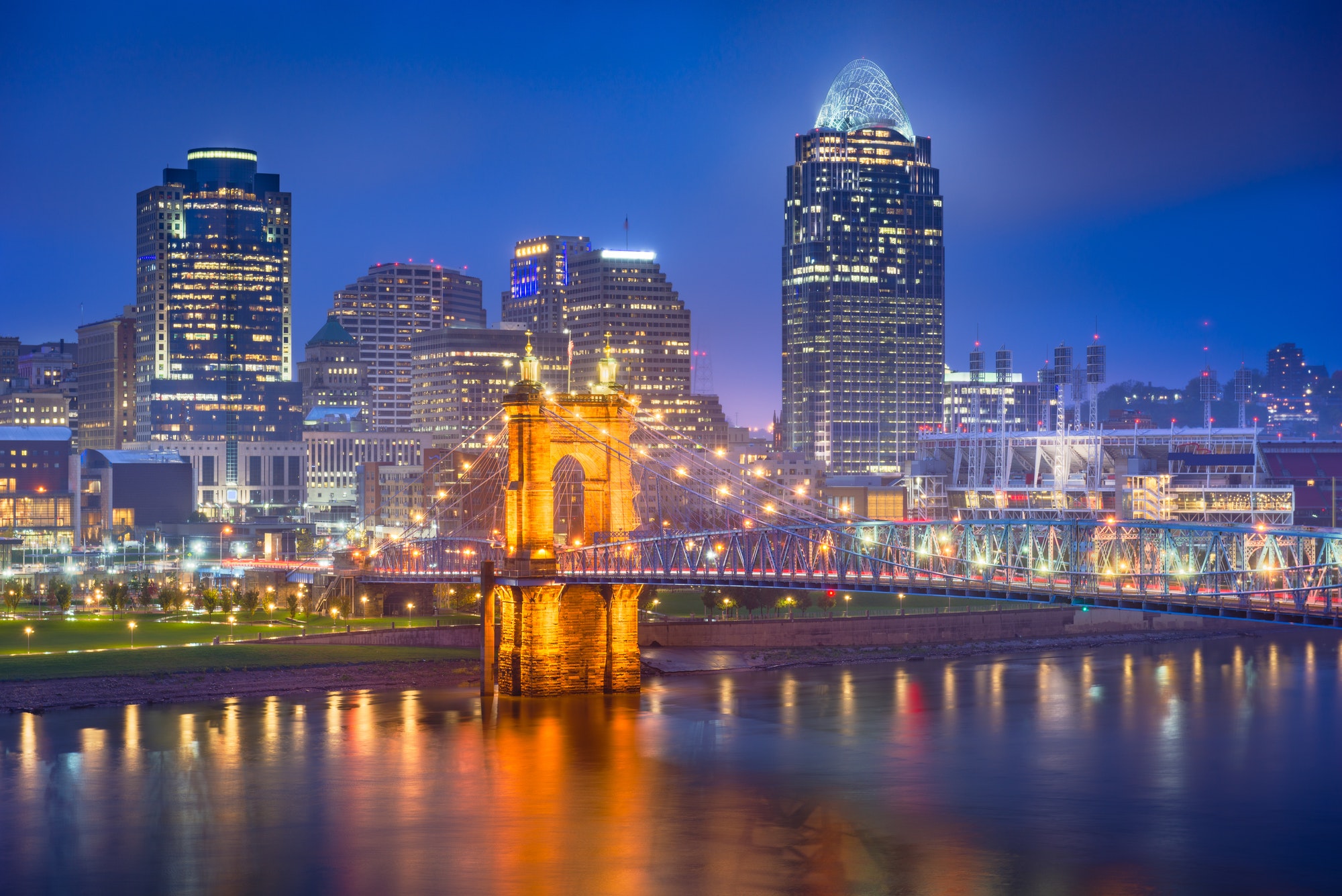 Cincinnati, Ohio, USA skyline